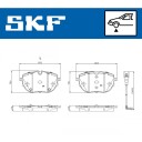 Bremseklosser SKF VKBP 81367 E