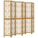  Romdeler 6 paneler brun heltre keisertre 8721012075719