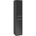 Villeroy & Boch  Avento Sideskap m/2 dører 1760x350 mm Venstre Krystallgrå