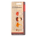 Kikkerland Magnetiske bokmerker med sopp - 2,75 cm x 3,5 cm x 0,25 cm