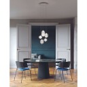 Lodes - Jefferson Small Pendel 10m 2700K Crystal/Black Chrome