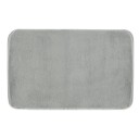 Hefe Fuzzy badematte, 50x80 cm, grå