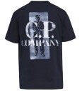 C.P. Company T skjorte   Total Eclipse Blue m. Trykk   C.P. Company   10 år 140   T skjorte   Blå