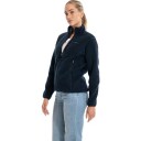 Bergans Lunnan Pile Fleece Jacket Dame Navy Blue M