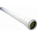 40X1000MM WAFIX PP RØR MED MF HV white