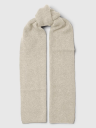 Selected Femme Lulu Lano Narrow Knit Scarf Beige ONE SIZE