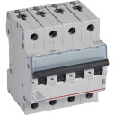 Legrand TX³ MCB automatsikring C63 4P 4M 6/6kA