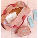 A little lovely company Reiseveske - Butterﬂies - 46 x 25 x 22,5 cm