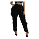 Dolce & Gabbana Dame Bukser Svart S,