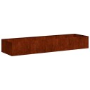  Plantekasse rust 280x80x40 cm forvitringsstål