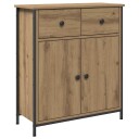  Skjenk artisan eik 70x30x80 cm konstruert tre 8721158446046