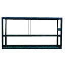 Ozami Terrarium svart eller aluminium, flere størrelser Rosa 110 liter-65x34x50cm inkl.Led