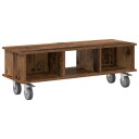  TV benk Gammelt tre 100 x 35 x 35 cm Konstruert tre