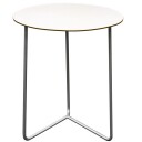 Grythyttan Stålmöbler High Tech bord 60 Charcoal / Svart