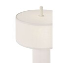 New Works - Margin Portable Bordlampe White Canvas - Lampemesteren