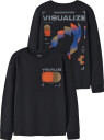 Name It Nkmnigo Ls Top   Black   122 128