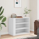  Veggskap hvit 75x35x60 cm konstruert tre