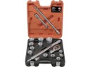 Bahco SLX 17 Pipenøkkelsett 3/4" med 17 deler og 12 stk. sekskantpiper
