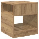 vidaXL Avlastningsbord Artisan Eik 40,5 x 40 x 45 cm Konstruert tre