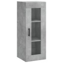  Veggskap betonggrå 69,5x34x90 cm 8720845440800
