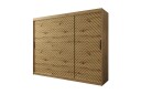 Garderobe 250   Svart|Natur