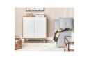Sidebord Bristow Hvit, lyst tre - Hvit, lyst tre