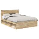  Sengestamme med hodegjerde Sonoma 140 x 190 cm Massiv furu