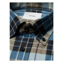Eton Herre Skjorter Blå 2XL,