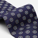 Ferner Jacobsen Silk Tie - Blue Fabric Blå OS