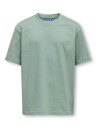 Only Sons Jr Fred Life Relaxed Short Sleeve Tee Junior Grønn 134/140