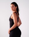 LEVITY Second-Skin Tank Top Black - S