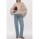 Rotate Birger Christensen Dame Strikkevarer Beige M,