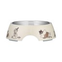 Mummi Pets Matskål Beige Small
