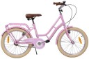Miw Barnesykkel Retrostar 24" Rosa med bagasjebrett