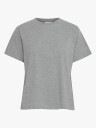 Ichi Palmer Loose Short Sleeve Grå XS
