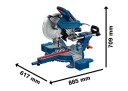 Bosch Kapp  Og Gjærsag GCM 1800W