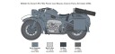 Italeri Zündapp KS750 Med Sidevogn 1:9 Modell