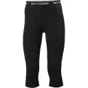 Helly Hansen Herre Lifa Merino Mellomvekt 3/4 Bukser Svart 2xl Svart2XL
