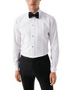 Eton Eton Evening Plisse Skjorte Hvit  male 42