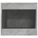 Vidaxl Skap Til Kattetoalett Betonggrå 47X59X42 cm Konstruert Tre