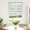  Sebragardin hvit 80x100 cm stoff bredde 75,9 polyester