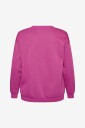 Zizzi   Collegegenser cAnnie L/S Loose Sweat   Lilla