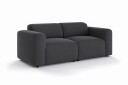 Torvasen 2 seters sofa i stoff   Svart