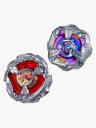 Beyblade Beyblade X Beat Tyranno 4 70q & Knife Shinobi 4 80hn Dobbelsett Multi Patterned One Size