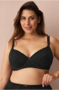 Ellos Plus Collection Polstre spile BH Brielle i blonder Svart