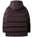 LMTD Nlfmorop Ls Puffer Jacket - Burgundy - 134-140