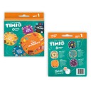 TIMIO Disc Set 1 Wild Animals Nursery Rhymes Colours Musical and Body Parts