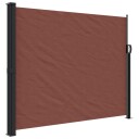  Uttrekkbar sidemarkise brun 160x600 cm 4004524