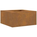 vidaXL Bålplass Brun 80 x 80 x 40 cm Cortenstål