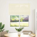  plisségardin krem 110x100 cm Stoff Bredde 109,4 Polyester